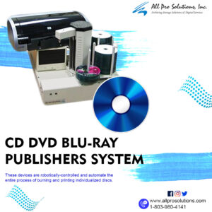 Automated Disc Publishing System for Content Publishing